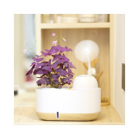 Интеллектуальный цветочный горшок с увлажнителем воздуха и автополивом Green Helper GZ301