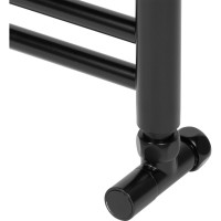 Водяной полотенцесушитель ROYAL THERMO Casa black П14 500x800 НС-1434001