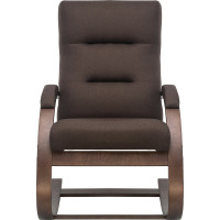 Кресло Leset Милано, Орех текстура, ткань Малмо 28 6760-7335