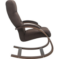 Кресло Leset Милано, Орех текстура, ткань Малмо 28 6760-7335