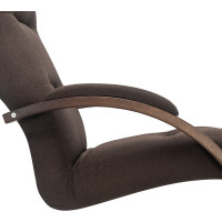 Кресло Leset Милано, Орех текстура, ткань Малмо 28 6760-7335