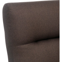 Кресло Leset Милано, Орех текстура, ткань Малмо 28 6760-7335