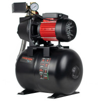 Насосная станция VERTON AQUA PS900C/24 900 Вт, 50 л/мин, 24 л, гл. 8 м, высота 45 м, 1", 3 бар 01.13297.13547