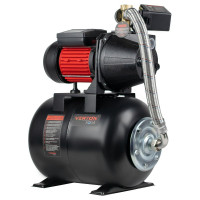 Насосная станция VERTON AQUA PS900C/24 900 Вт, 50 л/мин, 24 л, гл. 8 м, высота 45 м, 1", 3 бар 01.13297.13547