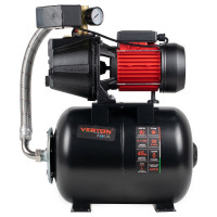 Насосная станция VERTON AQUA PS900C/24 900 Вт, 50 л/мин, 24 л, гл. 8 м, высота 45 м, 1", 3 бар 01.13297.13547