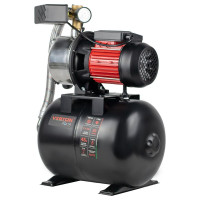 Насосная станция VERTON AQUA PS900S/24 900 Вт, 50 л/мин, 24 л, гл. 8 м, высота 45 м, 1", 3 бар 01.13297.13551
