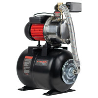 Насосная станция VERTON AQUA PS900S/24 900 Вт, 50 л/мин, 24 л, гл. 8 м, высота 45 м, 1", 3 бар 01.13297.13551