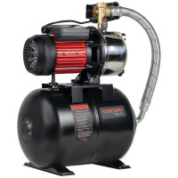 Насосная станция VERTON AQUA PS900S/24 900 Вт, 50 л/мин, 24 л, гл. 8 м, высота 45 м, 1", 3 бар 01.13297.13551