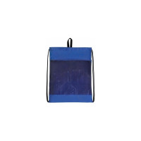 Большой мешок для обуви с ручкой BRAUBERG Electro карман на молнии, сетка, 51x41 см 271061