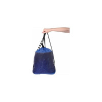 Большой мешок для обуви с ручкой BRAUBERG Electro карман на молнии, сетка, 51x41 см 271061