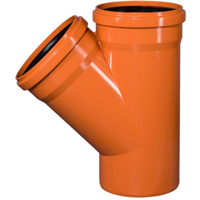 Тройник наружной канализации Ostendorf 45 градусов, 315х315 225300