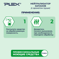 Нейтрализатор запахов PLEX с ароматом груши, 500 мл УТ000006217