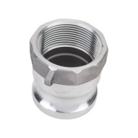 Алюминиевый камлок TITAN LOCK типа А серия EcoLine, ниппель внутр. резьба BSP 1 1/2" TL150AAL-EL
