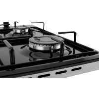 Газовая варочная панель SImfer Comfort с автоподжигом, черный H60Q40B400