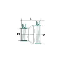Электросварной переход SABfuse SDR11 PN16 PE 100 D40X32 8029040032