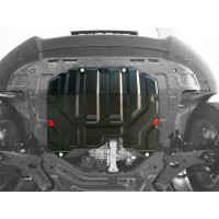 ЗК+КПП Hyundai ix35 2010-2015/Kia Sportage 2010-2016, сталь 2 мм АвтоБроня 111.02352.1