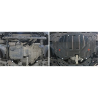 ЗК+КПП Hyundai ix35 2010-2015/Kia Sportage 2010-2016, сталь 2 мм АвтоБроня 111.02352.1