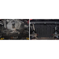 ЗК+КПП Ford Fiesta 2002-2008/Fusion 2004-2012, сталь 2 мм,крепеж в комплекте АвтоБроня 111.01806.3