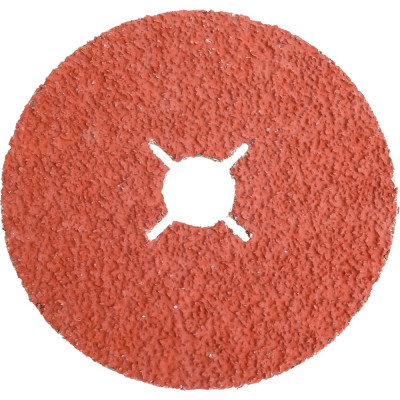 Керамический фибровый диск со шлицами XF885 (50 шт, 125х22 мм, P20) VSM 004835