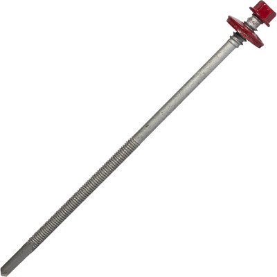 Саморез для сэндвич-панелей HARDWEX ТМ HWX16-P20-6.3/5.5x160 мм, св.№6, RUSPERT, RAL 3011, 50 шт. 5190002408524