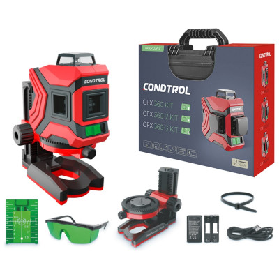 Лазерный нивелир Condtrol GFX 360 Kit 1-2-402