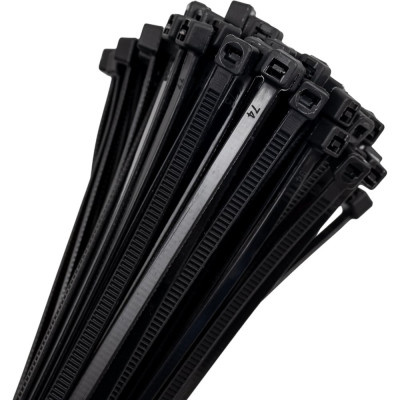 Хомут нейлоновый General Lighting Systems GNC-36-200-B, 3,6x200мм, 100 шт, черный 475330