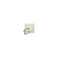 Розетка Legrand компьютерная двойная RJ45 категория 6 UTP Legrand Valena с захватами слоновая кость 774147