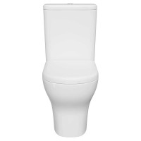 Комплект напольного унитаза Vitra Zentrum back to wall, сиденье микролифт, механизм 3/6 л 9012B003-7202