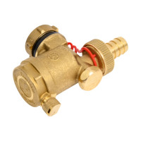 Концевой элемент Giacomini латунь R554I 3/4 НР R554IY004 040-0177