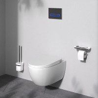 Подвесной унитаз AM.PM, Awe FlashClean с сиденьем микролифт C111700SC