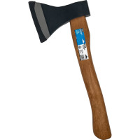 Топор vertextools 600 г, в сборе, кованый, деревянное топорище 10-40-600