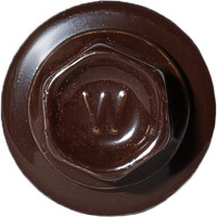 Саморез для сэндвич-панелей HARDWEX ТМ HWX16-P20-6.3/5.5x160 мм, св.№6, RUSPERT, RAL 8017, 50 шт. 5190002408661