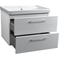 Комплект Azario тумба Ника 70 710x470x560 подвесная, с раковиной monte 70 cs 00080144