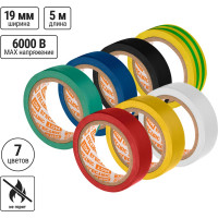 Изолента TDM ELECTRIC ПВХ, 0.15х19 мм, 5 м SQ0526-0052