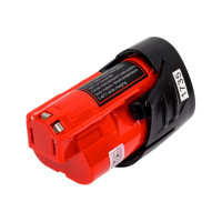 Аккумулятор для Milwaukee TopOn 12 V, 1.5 Ah, (Li-Ion) PN: 48-11-2401 TOP-MIL-12-1.5