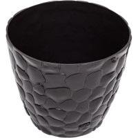 Кашпо IDEA КАМНИ D220мм 4,8л М 3174 коричневый ротанг