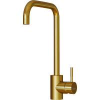 Смеситель для кухни MIXLINE 35k, трубчатый излив, золото MLSS-0301G 553815