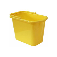 Ведро прямоугольное IDEA 9.5 л, М 2420 желтый