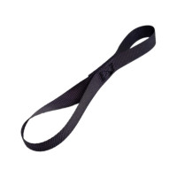 Петля текстильная крепежная UVE 25 мм, 0.5 т, 0.3 м, черная FL-25-500-0,3-black