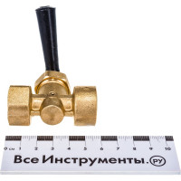 Трехходовой кран под манометр Watts RM15-MM 10009480