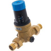 Редуктор давления Watts DRV 1/2" 1,5-6 бар, под аксиметрический манометр 1/4" 10015770