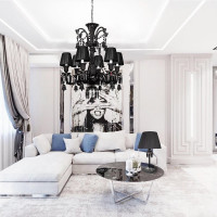 Подвесная люстра LOFT IT Zenith 10210/8 Black