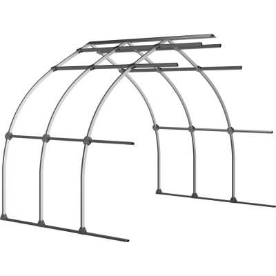 Каркас теплицы АКТИВАГРО.РФ Ударница урожайная 40x20 мм, удл блок 3x2 м, шаг 0,65 м 274