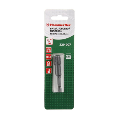 Торцевая головка Hammer Flex 229-007 PS HX 62245
