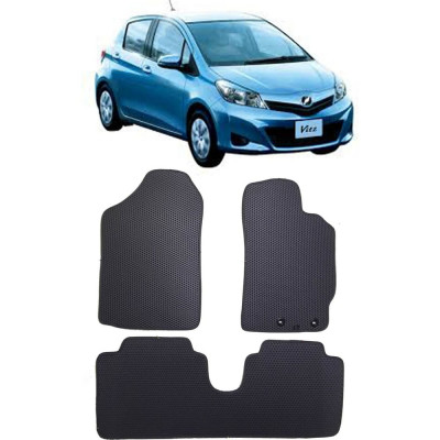 Ковры в салон автомобиля toyota vitz iii (nsp130) правый руль хэтчбек 2014 - 2016 Eva Smart 3049-B5A6-S