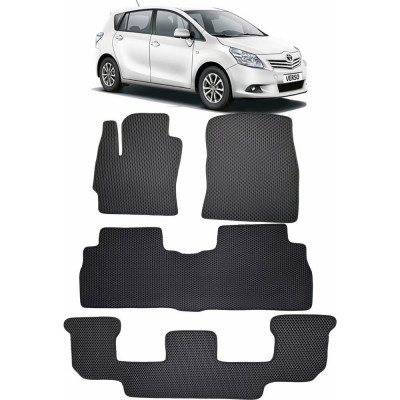 Ковры в салон автомобиля toyota verso i 7мест 2009 - 2012 Eva Smart 2918-B5B1-S