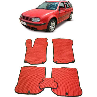 Ковры в салон автомобиля volkswagen golf iv универсал 1997 - 2003 Eva Smart 2695-A1A7-S