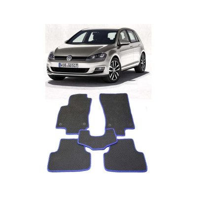 Ковры в салон автомобиля volkswagen golf vii 2013 - Eva Smart 1866-B1B2-S