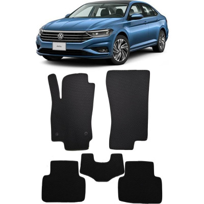 Ковры в салон автомобиля volkswagen jetta vii 2018 - Eva Smart 3200-B5B1-S