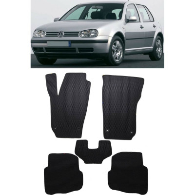 Ковры в салон автомобиля volkswagen polo iv хэтчбек 2001 - 2009 Eva Smart 2999-B1B1-S